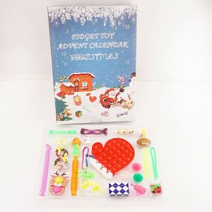 Material Pop Fridget Toys Advent <b>Calendar</b> Children 24 Box Pink Days Box Custom Christmas Advent <b>Calendar</b> for Kids - Product Image 4
