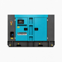 Groupe électrogène diesel de secours pour centre de données 80 kVA triphasé 400 V super silencieux avec commande à distance ATS