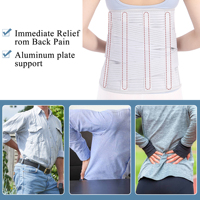 Ceinture dorsale anti-douleur, Corset pour hommes, levage lourd, soutien du dos, bretelles aux épaules, ceinture de soutien lombaire, correcteur de Posture