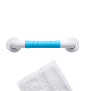 Barres d'appui antidérapantes pour salle de bain, 40 cm, 50 cm, en aluminium spatial, pour personnes âgées - Product Image 2