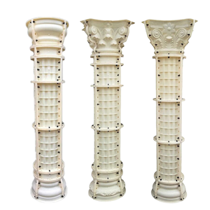 Pilar <span class=keywords><strong>de</strong></span> construcción <span class=keywords><strong>de</strong></span> viviendas, moldes <span class=keywords><strong>de</strong></span> columnas redondas romanas <span class=keywords><strong>de</strong></span> plástico con líneas, columna redonda <span class=keywords><strong>de</strong></span> <span class=keywords><strong>cemento</strong></span> a rayas <span class=keywords><strong>para</strong></span> diseños <span class=keywords><strong>de</strong></span> columnas al aire libre - Product Image 1