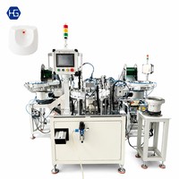 Machine d'assemblage d'actionneurs d'aérosol à haute vitesse pour le vérification des fuites, le sertissage de buses, l'insertion de joints, la pulvérisation de protection solaire et la solution clé en main