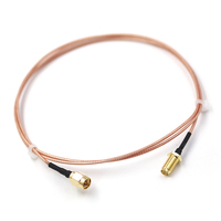 Câble coaxial torsadé en cuivre Tejaite SMA Mâle vers SMA Mâle/Femelle RG316 RG174 RG178, 8cm 10cm, Jumper RF 50 Ohms