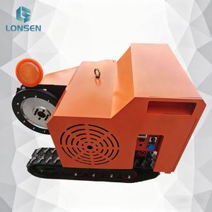 High Quality 37kw Electric Engine Mountain Quarry Multi Wire Stone Cutting Track Diamond Rope <b>Saw</b> Machine High Efficiency - Product Image 4