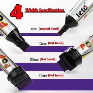 Stylos marqueurs professionnels pour affiches, pointe large, séchage rapide, marqueur artistique 6/12/20/30 mm pour la promotion en magasin et les affiches manuscrites - Product Image 2