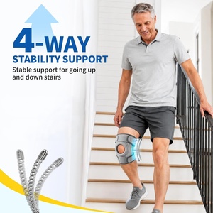 Soporte Deportivo para Rodilla, Alta Elasticidad, Antideslizante, Transpirable, Ligero, Ajustable, Protector de Rótula, Correa Anticaídas para Rótula - Product Image 5