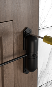 <span class=keywords><strong>Ferme</strong></span>-<span class=keywords><strong>porte</strong></span> <span class=keywords><strong>automatique</strong></span> en aluminium de style simple, matériau résistant de qualité supérieure, <span class=keywords><strong>universel</strong></span> pour <span class=keywords><strong>porte</strong></span> en bois, poussée et traction - Product Image 2