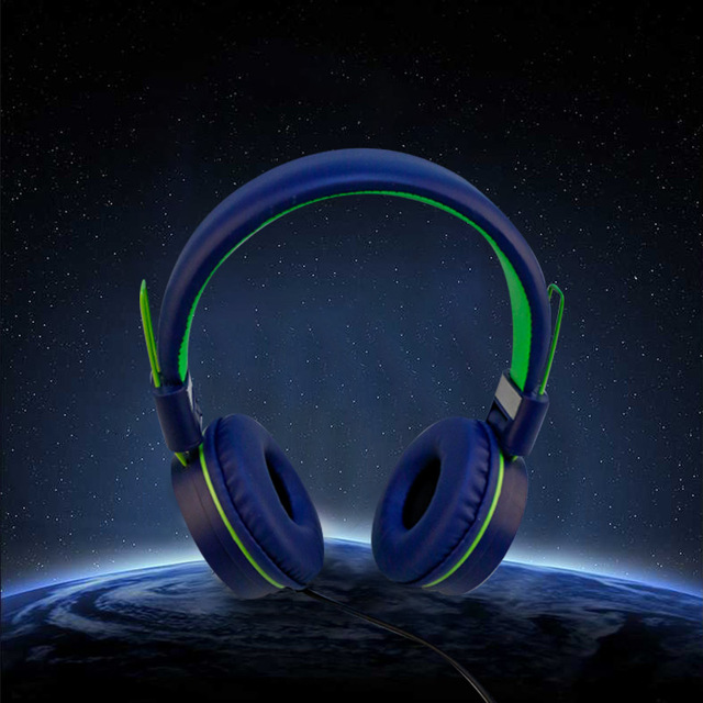 Cheap Wired Headphones Customizable Wired Headset Over Ear Customized Wired Headphones Headset With 3.5Mm Jack for Kids