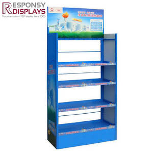 Botellero de agua personalizado de 3 niveles con suelo de metal y galones - Product Image 6