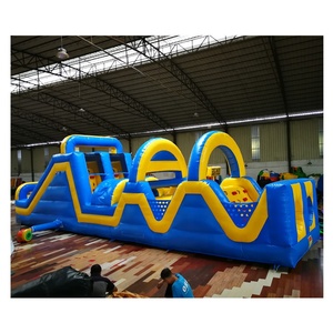 Castillo inflable <span class=keywords><strong>de</strong></span> salto para niños, equipo <span class=keywords><strong>de</strong></span> pista <span class=keywords><strong>de</strong></span> obstáculos, precio <span class=keywords><strong>de</strong></span> fábrica, a la venta - Product Image 1