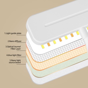 Lampe de lecture/bureau/table pliable sans fil à LED rechargeable pour la lecture au chevet et l'étude – Vente en gros - Product Image 4