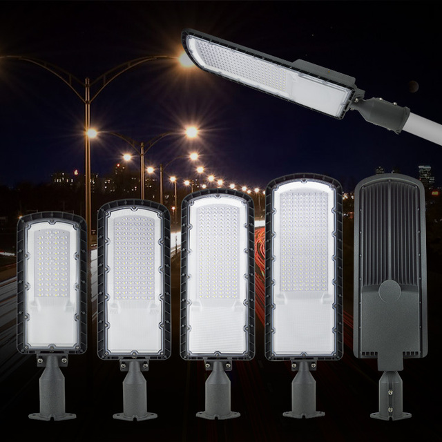 Factory Wholesale Outdoor Ip66 Waterproof Street Lamp 50w 100w 150w 200w  Watt AC Led Street Lights for Road Highway