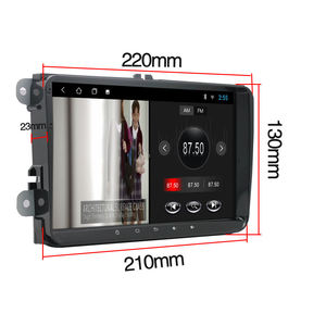 Đôi DIN <span class=keywords><strong>Android</strong></span> Car Stereo Car Video player cho VW Volkswagen Golf Polo Skoda nhanh chóng Octavia autoradio TIGUAN Passat đài phát thanh GPS - Product Image 2