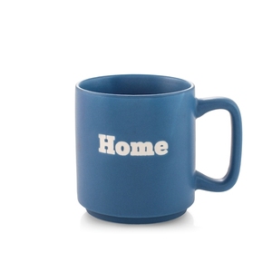 Tazza in Ceramica Blu per Casa e Ufficio, Capacità 320cc - Product Image 1