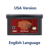 Pour NDSL/GB/GBC/GBM/GBASP série Zelda cartouche de jeu vidéo 32 bits Minish-Cap quatre épées la légende de Zelda USA Version EUR