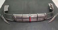 Kit de lèvre de pare-chocs arrière pour Porsche Panamera 971 971.2, style AE modifié, diffuseur arrière en fibre de carbone, kit carrosserie