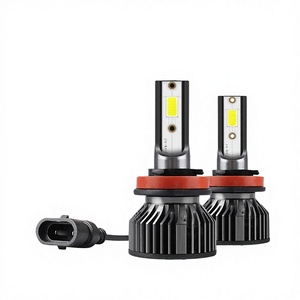 Sistemas de Iluminación Automotriz, Nueva Bombilla LED para Faros Delanteros HB3 9004 9005 V6 F2 de 6000K para Automóviles, Ajuste Universal de 9-36V, 10000 Lúmenes - Product Image 2