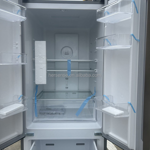 2024 New Large Capacity <b>Refrigerator</b> 325L 4 Door Fresh Fast Freeze Area Silver Smart Home Use 220V/110V Household Electrical App - Product Image 3
