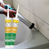 Colle transparente JOOBOND, adhésif imperméable, mastic silicone acétique OEM pour aluminium et verre