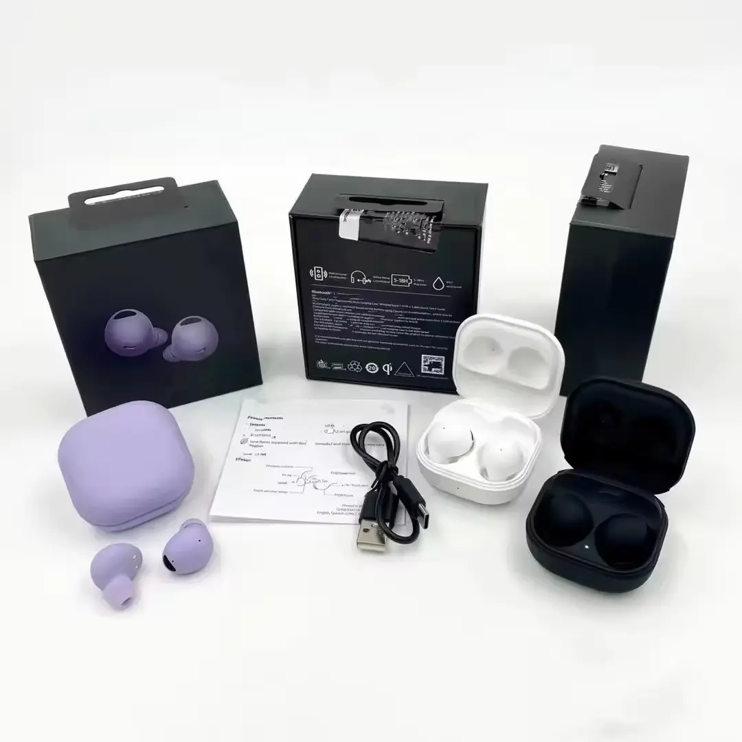 Buds 2 Pro Earbuds Đối Với Samsung Galaxy Buds 2 Pro Earbuds Hỗ Trợ Sạc Không Dây Đối Với Samsung Tai Nghe Gốc