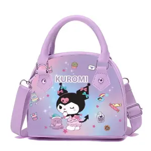 Wholesale Cartoon Japanese My Melodis Schoolbag Handbag Kulomis Crossbody Bag Pochakko Pu Leather Wallet Pu Handbag Shoulder Bag