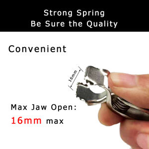 20Amp安全PVC絶縁体圧着またははんだ接続アリゲータークリップクロコダイルクランプとスプリング - Product Image 4