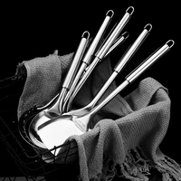 Ustensiles de Cuisine en Acier Inoxydable 9 Pièces : Écumoire, Spatule et Outils de Cuisson – Fournisseurs