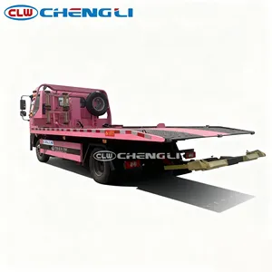 Camión de Remolque Versátil Foton 4x2 con Plataforma Deslizante Hidráulica para Recuperación de Vehículos y Asistencia en Carretera en Venta - Product Image 6