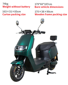 Trottinette Électrique Rage 1000W 70 km/h Très Vendue, Grande Autonomie, <span class=keywords><strong>Moto</strong></span> Électrique Maxi Adulte Haute Vitesse - Product Image 2