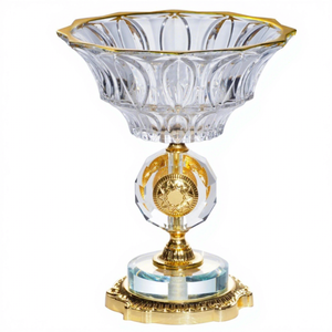 Ensemble de bols en verre de conception italienne écologique faits à la main 8:2:2 pour les cérémonies de mariage et les fêtes - Product Image 1