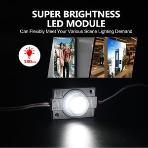 Módulo LED con Lente de Inyección ABS, PCB de Aluminio con Iluminación Lateral, 2W, DC12V, para Letreros Luminosos - Product Image 4