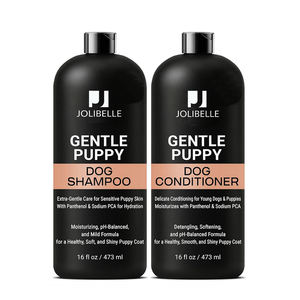Shampooing et après-shampooing pour animaux de compagnie de marque privée pour chiots à peau sensible et qui démange <span class=keywords><strong>Meilleur</strong></span> shampooing pour chien contre les odeurs - Product Image 1