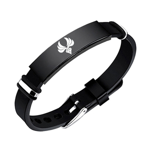 Bracelet en acier inoxydable Anime Genshin Impact Vision Dieu de l'œil Pyro Cryo Electro Anemo Geo Hydro Dendro pour femmes et hommes - Product Image 6