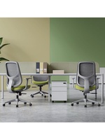 Fauteuil de bureau ergonomique pivotant moderne JOHOOFURNITURE en tissu blanc avec repose-pieds, réglable et de haute qualité pour la réception