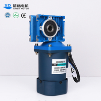 Moteur à courant alternatif monophasé avec réducteur à vis sans fin NMRV30, vitesse réglable à couple élevé 110V 120V 220V 230V personnalisable