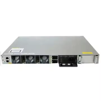 Harga bagus 9300 seri asli CISCOS 9300 seri C9300-24S-E 24 GE SFP port jaringan sakelar Modular sakelar Uplink