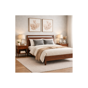 SAPA RANGLE Suministro Directo, Muebles de Dormitorio de Madera Maciza de Diseño Moderno, Ecológicos, Duraderos, Buen Precio, Cama de Madera - Product Image 1