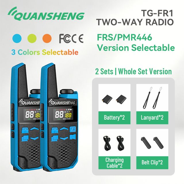 Pocket Walkie Talkie License Free Radio PMR446 FRS462 Mini Size Walkie Talkie FRS467 Pocket Size Radio