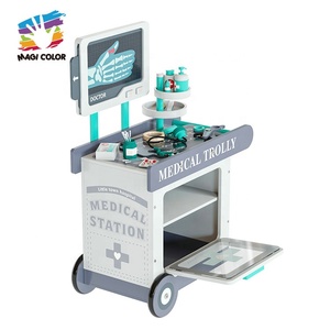 Jouet médical en <span class=keywords><strong>bois</strong></span> de jeu de rôle de <span class=keywords><strong>docteur</strong></span> personnalisé pour enfants W10D614 - Product Image 5