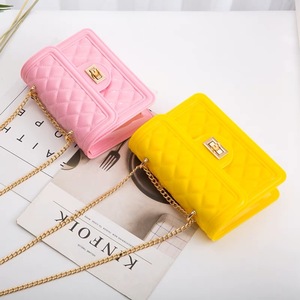 Bolso de Hombro Personalizado de Moda con Cadena, Bolso Bandolera de Gelatina, Mini Bolso de Viaje para Niñas para Lápiz Labial Tanjing - Product Image 5