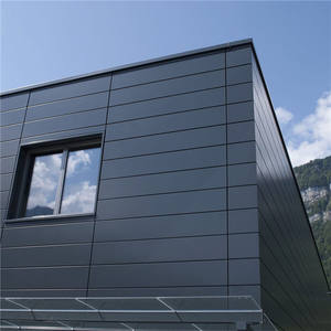 Panneau <span class=keywords><strong>composite</strong></span> en aluminium façade (ACM) - Façades extérieures modernes Revêtements RAL7016 <span class=keywords><strong>Anthracite</strong></span> Portes de salle de bain Plafonds Entrepôt - Product Image 2