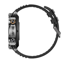 Montre connectée robuste pour l'extérieur AK102, GPS, boussole, appels Bluetooth, batterie 1100 mAh, écran HD 1,7 pouces, montre de sport pour homme, directement de l'usine