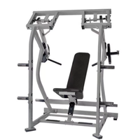 Machine de musculation professionnelle de haute qualité à charge par disques pour presse épaules isocylindrique, équipement de fitness multi-gym
