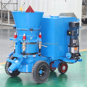 Kleine droge elektrische 3m³/u refractaire spuitmachine voor beton, shotcrete en gunite - Product Image 4