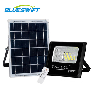 Ngoài trời Powered năng lượng mặt trời dẫn lũ ánh sáng sân vườn không thấm nước sân vận động nhôm vỏ IP67 năng lượng mặt trời đèn lũ 100W 200W - Product Image 2