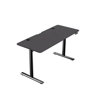 Hot sale simple install height adjustable office table iron frame learning desk gaming desk lifting table