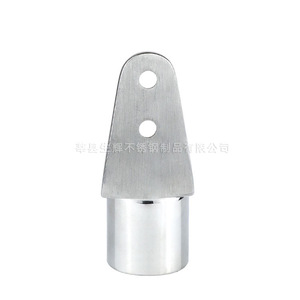 Tapa deslizante brillante de acero inoxidable de 25 mm para toldo, herrajes marinos, yacates, caravanas, parasoles y conexiones de sombrillas. - Product Image 1