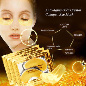 Parches de Belleza para Ojos, Ojeras y Acné, Cuidado de la Piel de los Ojos, Cosméticos Coreanos, Lámina de Cristal Dorado, Crema Dorada para el Cuidado de la Salud - Product Image 6