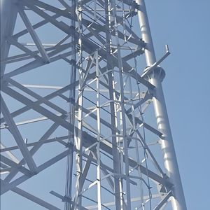 Yüksek kalite 10-150m 4 bacaklı Tv radyo çelik boru iletişim kulesi anten mikrodalga öz destek kulesi tübüler kule - Product Image 4