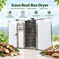 Déshydrateur industriel de racine de Kava à circulation d'air chaud, séchoir à herbes, four de séchage à plateaux pour racine de Kava séchée